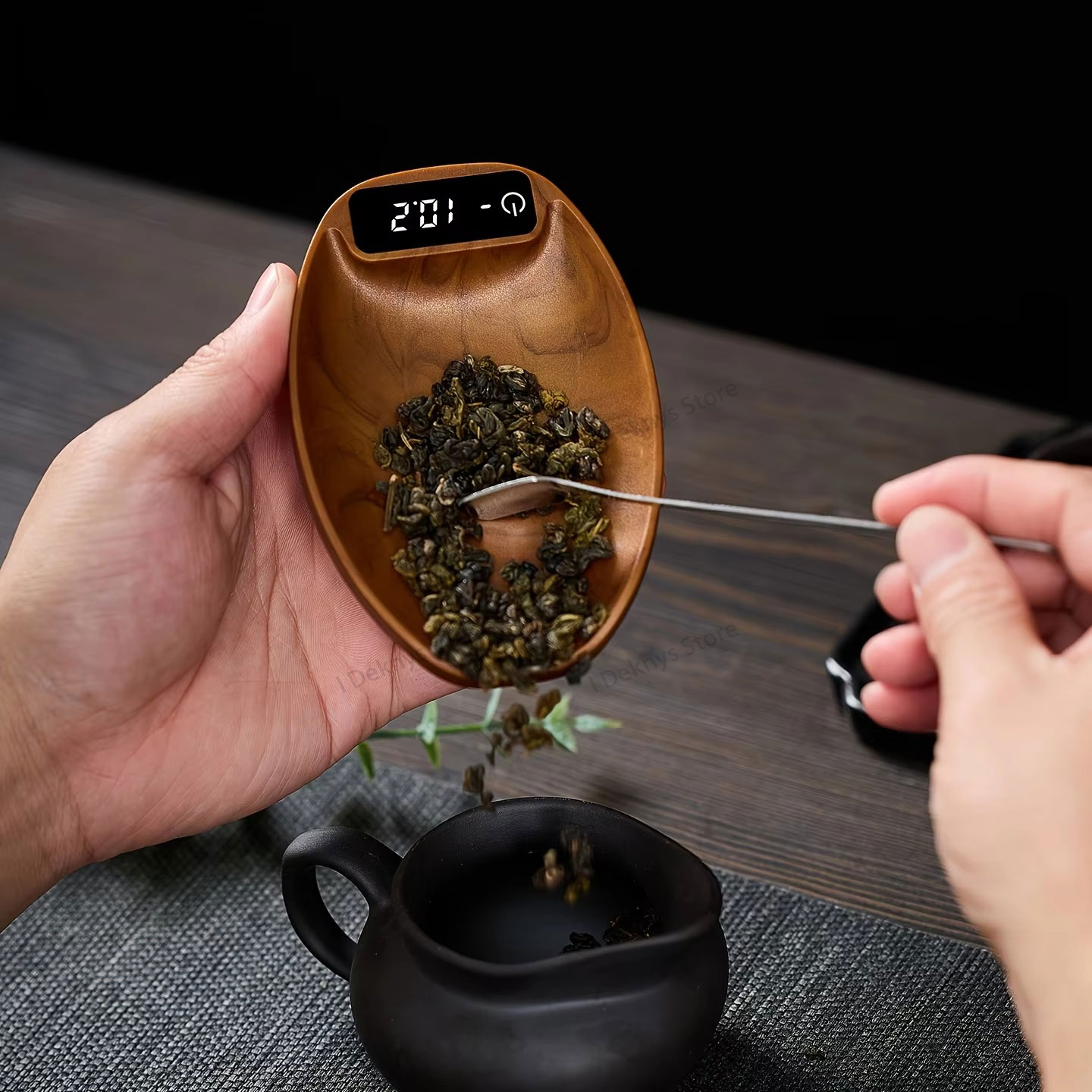 Kitchen And Baking Life - 精度0.3g～200gの電子ティースケール、タッチスクリーン式キッチンコーヒースケール、長持ちバッテリー搭載、ベーキング用