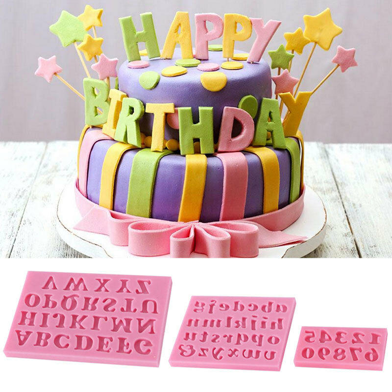 アルファベット・数字シリコンモールド フォンダン チョコレー - Kitchen And Baking Life のレビューと価格