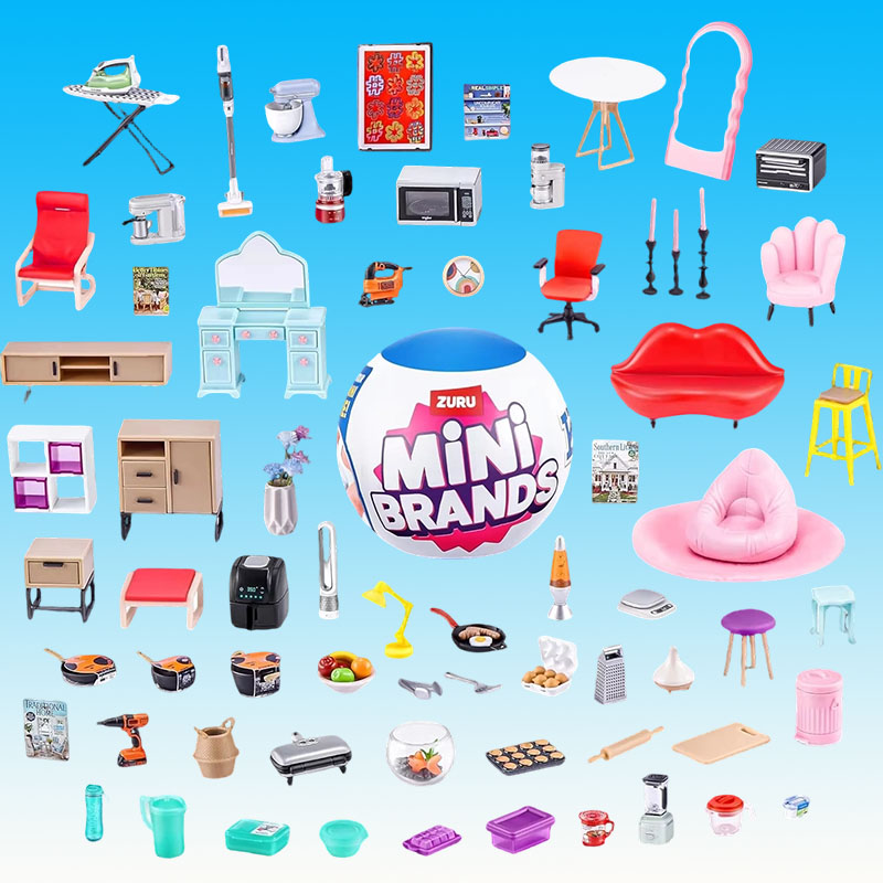 ズールサプライズミニブランドホームシリーズおもちゃミニチュア - Miniature Baking Kitchen のレビューと価格