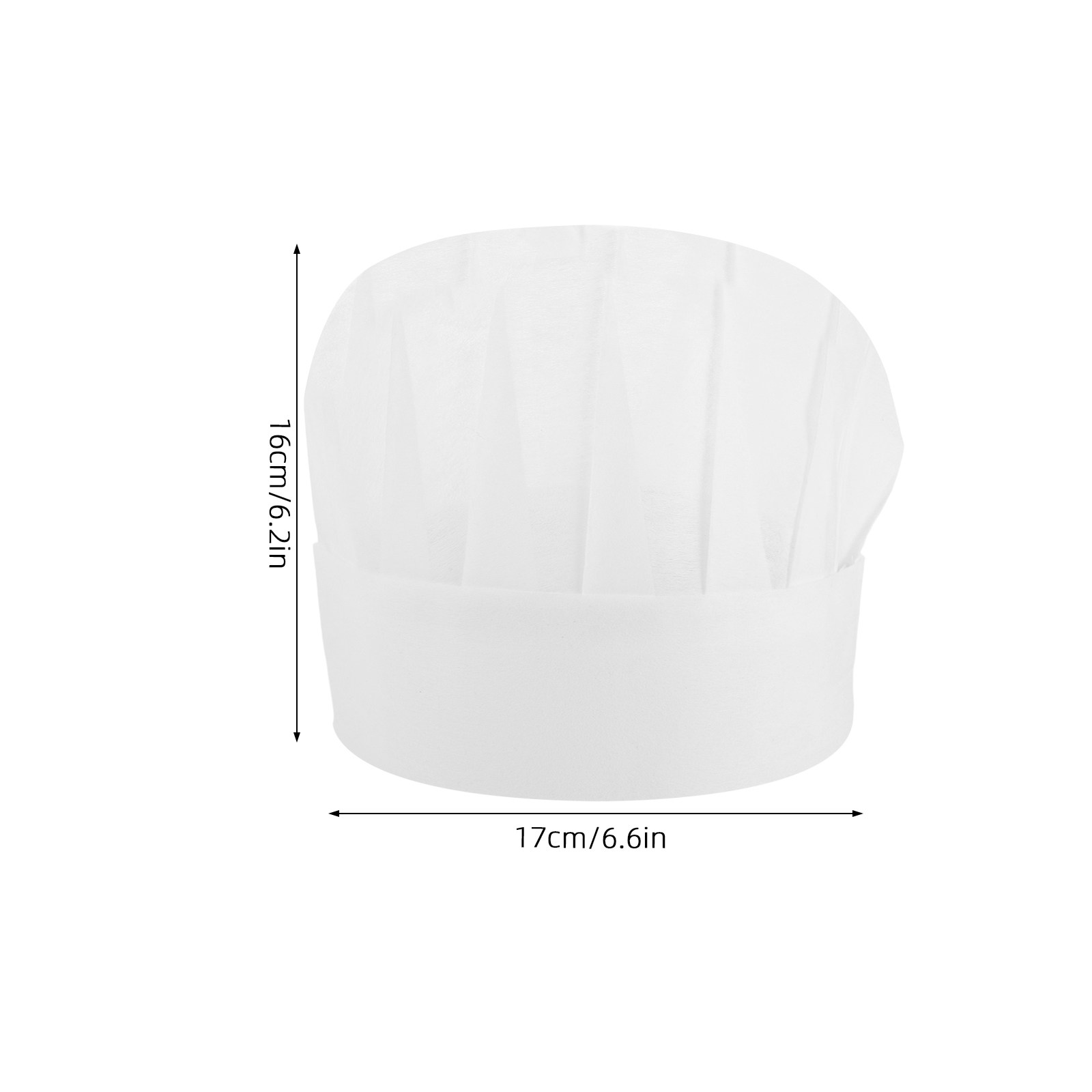 15個入り使い捨て子供用シェフハット、小型ホワイト不織布キッ - Kitchen Baking Cooking のレビューと価格