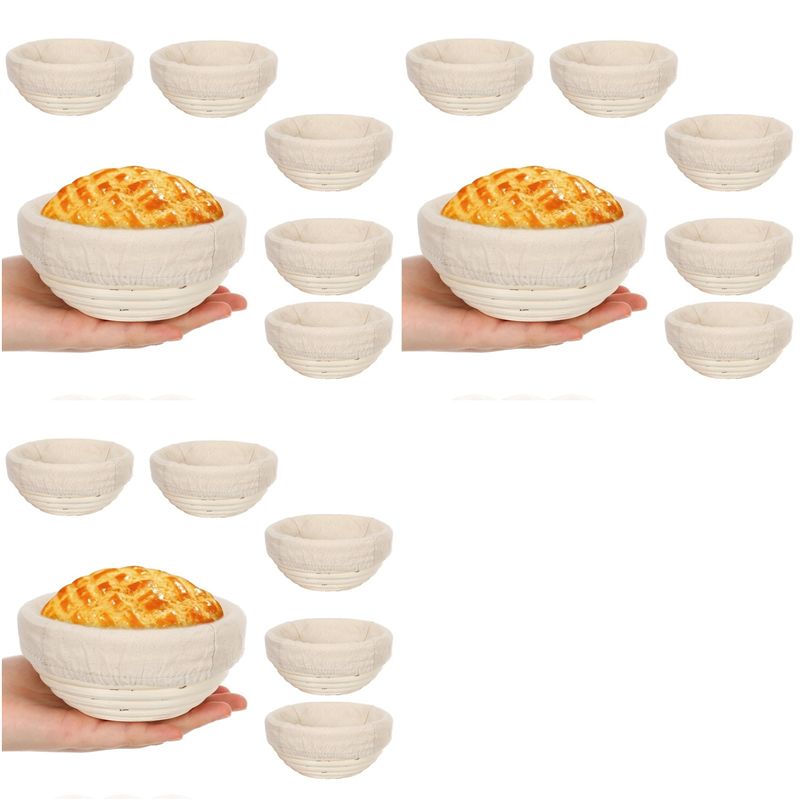 Y51A-18Pc 5インチ バネトン（パン生地発酵用バスケ - Proofing Basket Banneton のレビューと価格