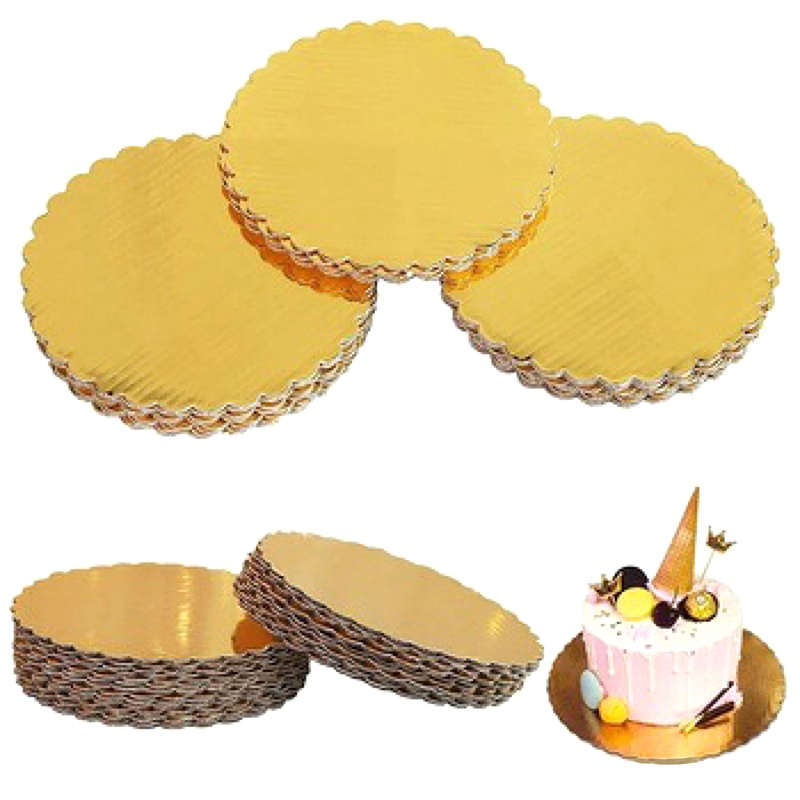 【10個入り 4/5/6/7/8/10インチ ラウンドケーキ - Cake Board Round のレビューと価格