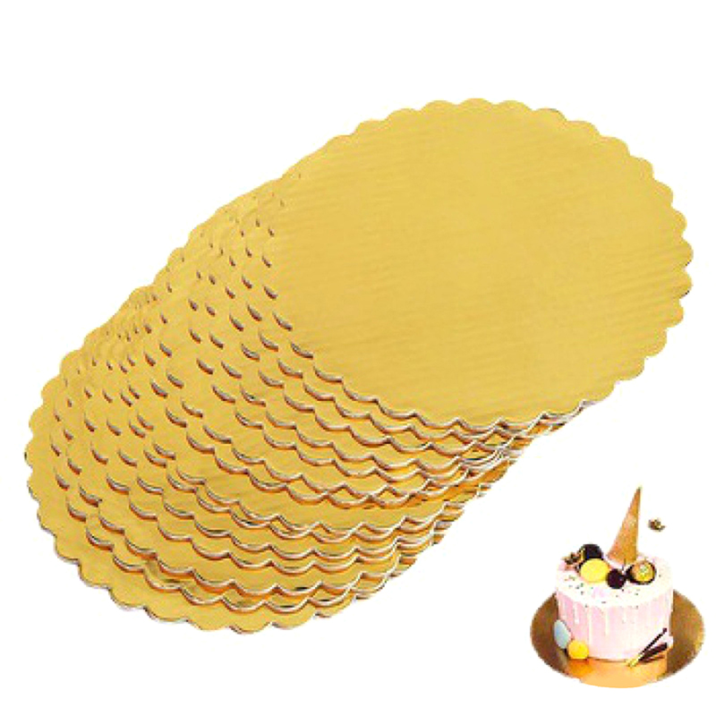 【10個入り 4/5/6/7/8/10インチ ラウンドケーキ - Cake Board Round のレビューと価格
