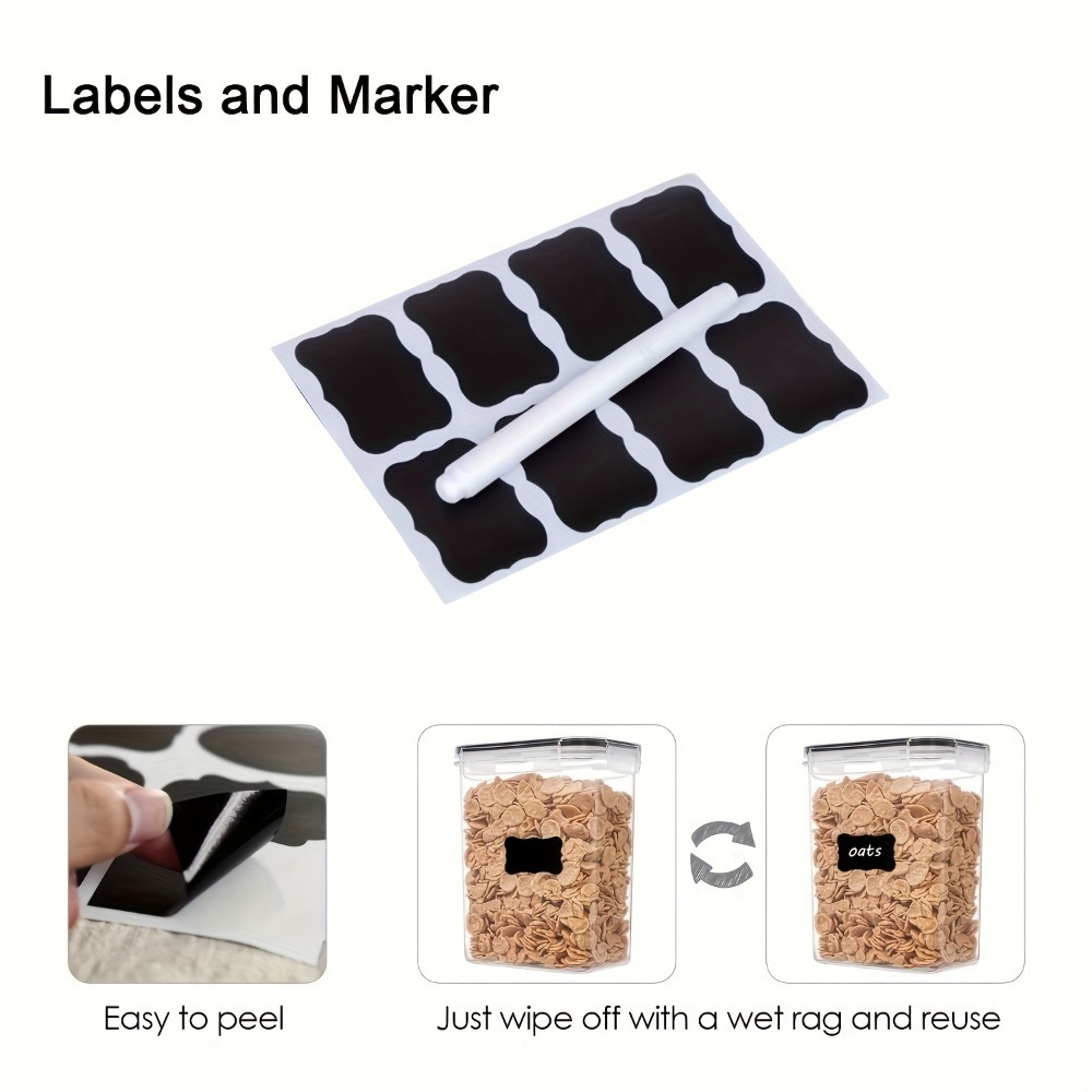 24個入り食品保存容器 12箱 12蓋 気密パントリーオーガ - Kitchen Baking Tray Organizer のレビューと価格