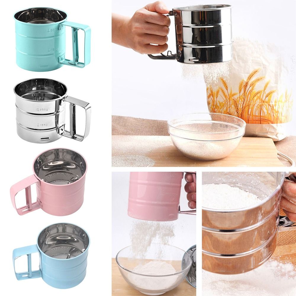 キッチン用品 ステンレス製 ケーキ コーヒー 砂糖用 メッシ - Baking Powder Kitchen のレビューと価格