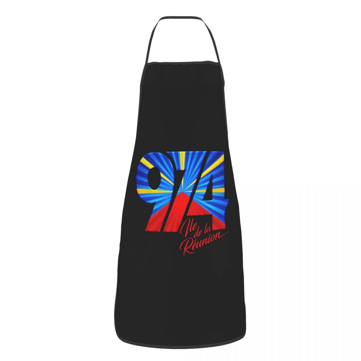 974 リユニオン島旗柄エプロン シェフ ベーキング タブリ - Kitchen Baking Island のレビューと価格