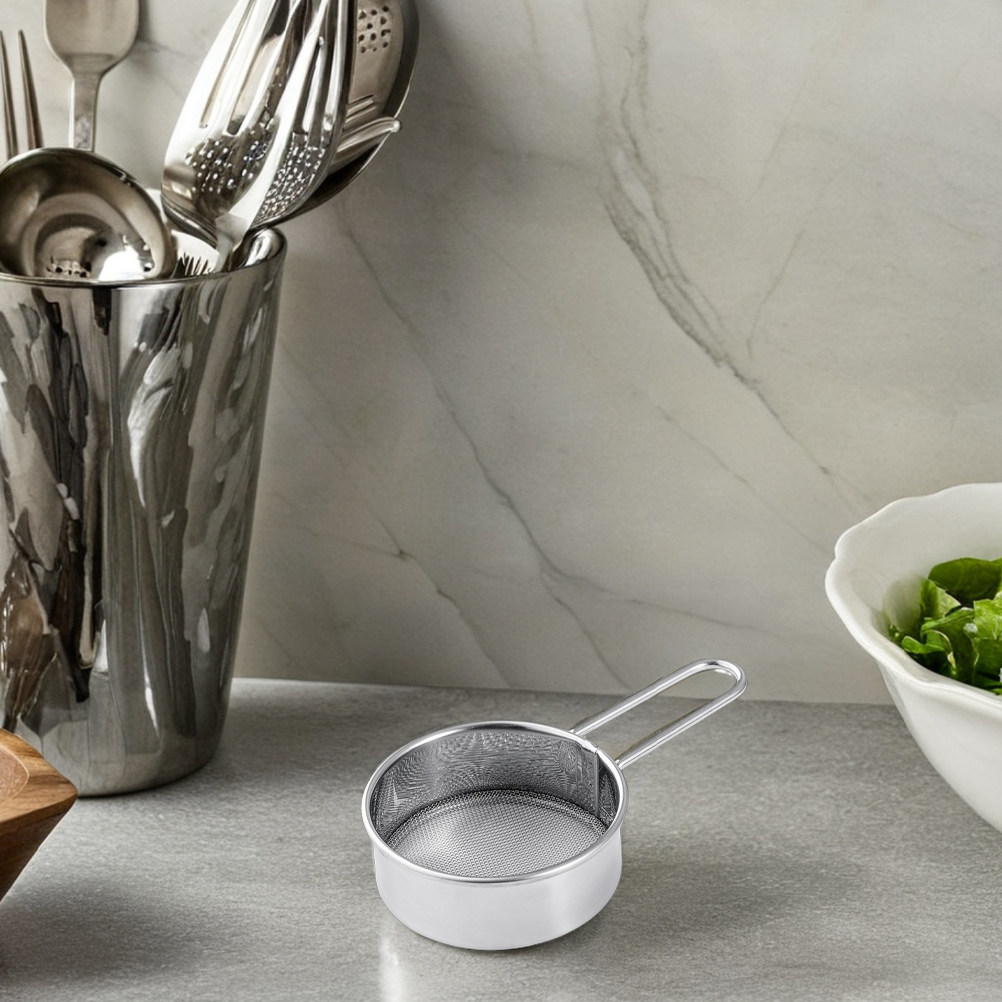 2個入り、小型の手持ち式粉ふるい。ステンレス製、40メッシュ - Baking Powder Kitchen のレビューと価格