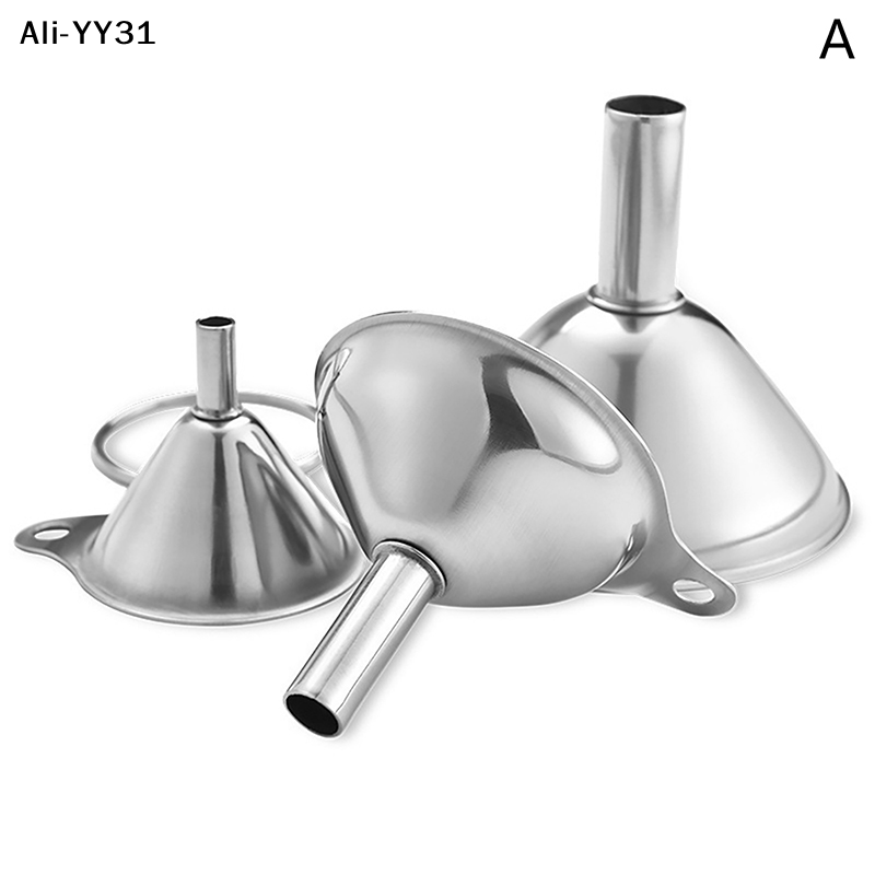【YY】3個セット 2025年新作 ステンレス製ミニ漏斗 オ - Miniature Baking Kitchen のレビューと価格