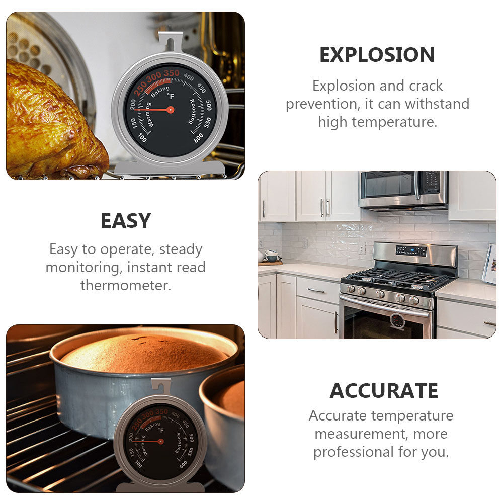 オーブン用温度計、即読式、防爆仕様、高精度、調理、キッチン、 - Kitchen Baking Cooking のレビューと価格