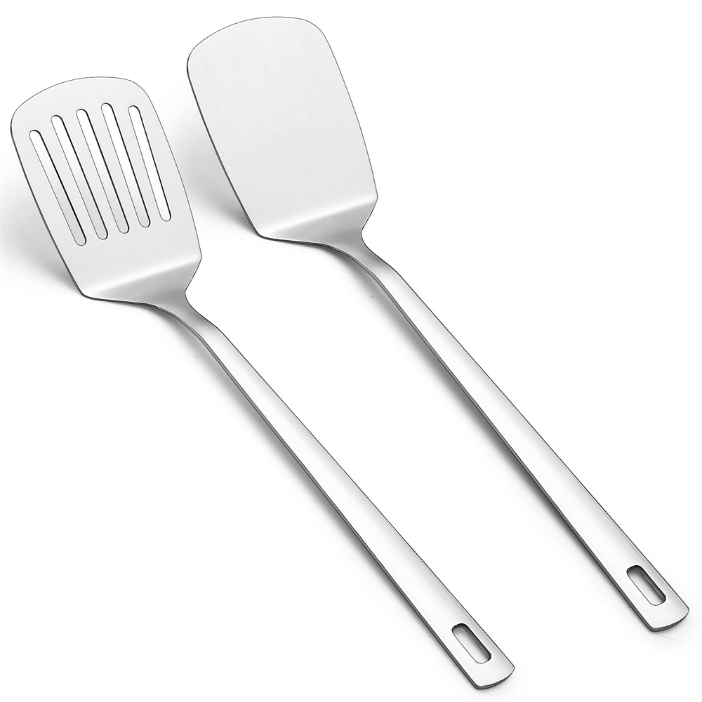2パック スパチュラセット ステンレススチール シルバー ス - Offset Spatula Set のレビューと価格
