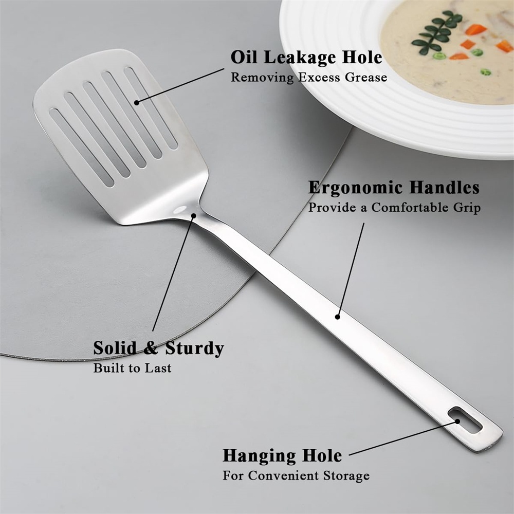 2パック スパチュラセット ステンレススチール シルバー ス - Offset Spatula Set のレビューと価格