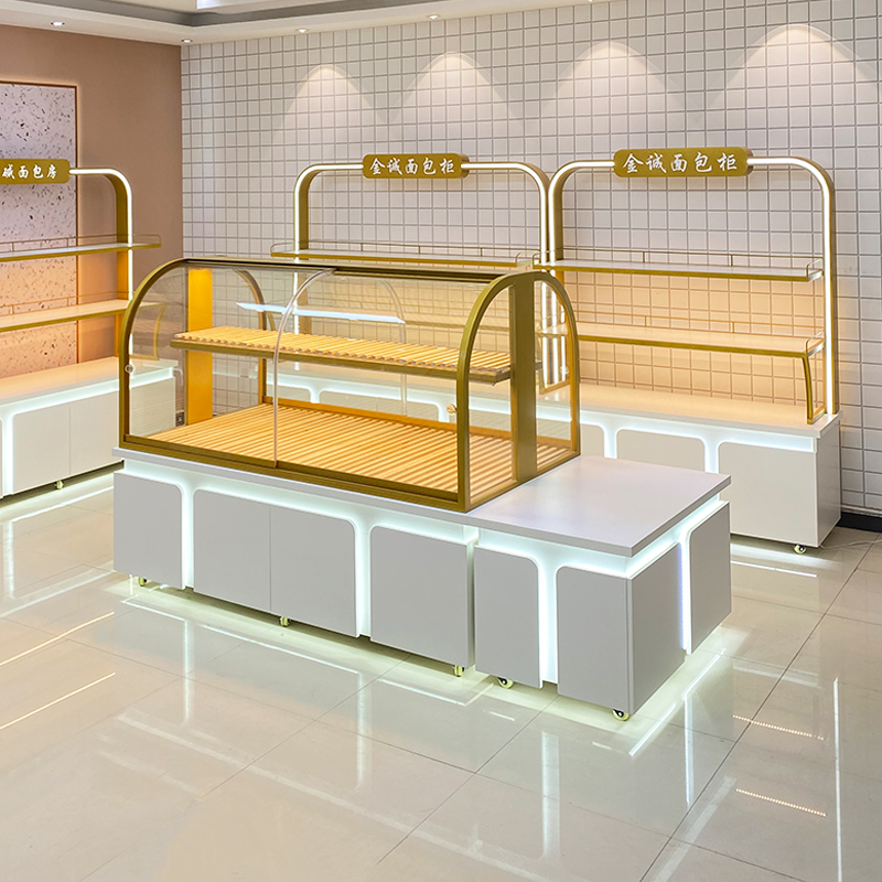 パン陳列棚：ミッドアイランドサイドベーキングラック、業務用ガ - Kitchen Baking Island のレビューと価格