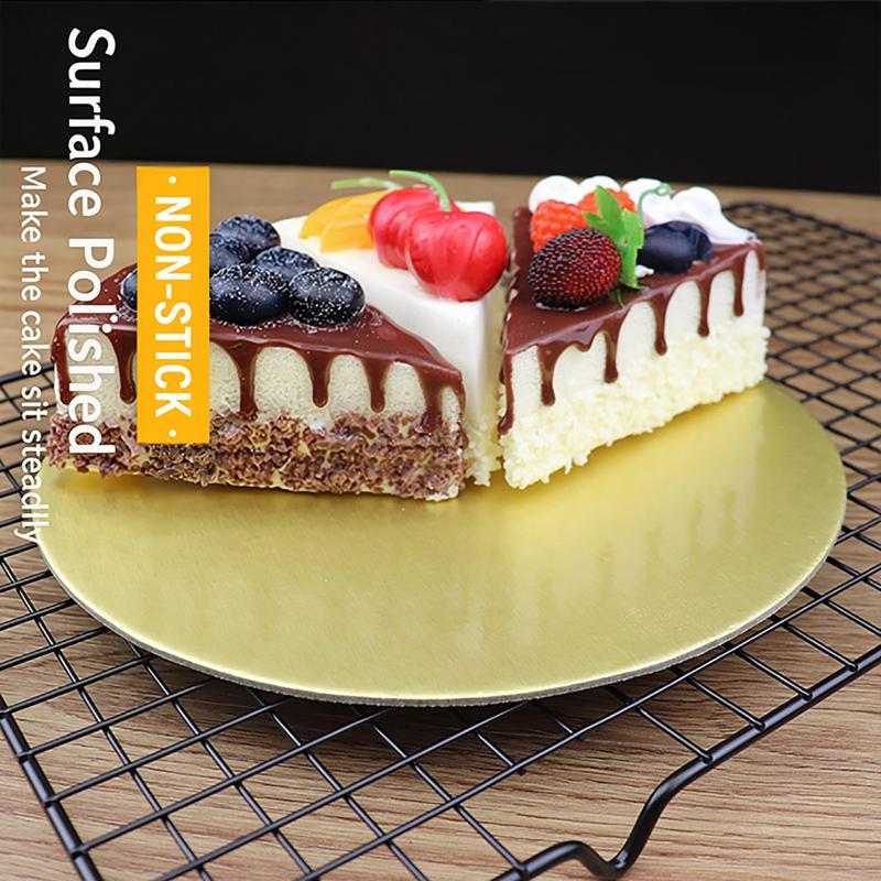 10 個の耐久性のあるインチラウンドケーキボードゴールデン段 - Cake Board Round のレビューと価格
