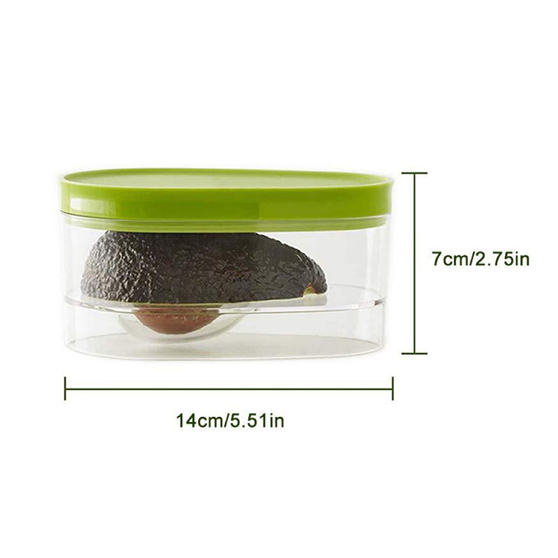 アボカド食品保存ボックス省スペースプラスチックフルーツコンテ - Kitchen Baking Tray Organizer のレビューと価格