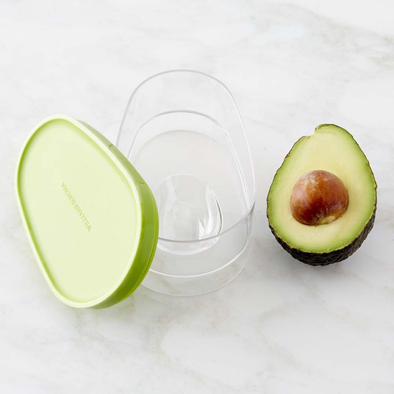 アボカド食品保存ボックス省スペースプラスチックフルーツコンテ - Kitchen Baking Tray Organizer のレビューと価格