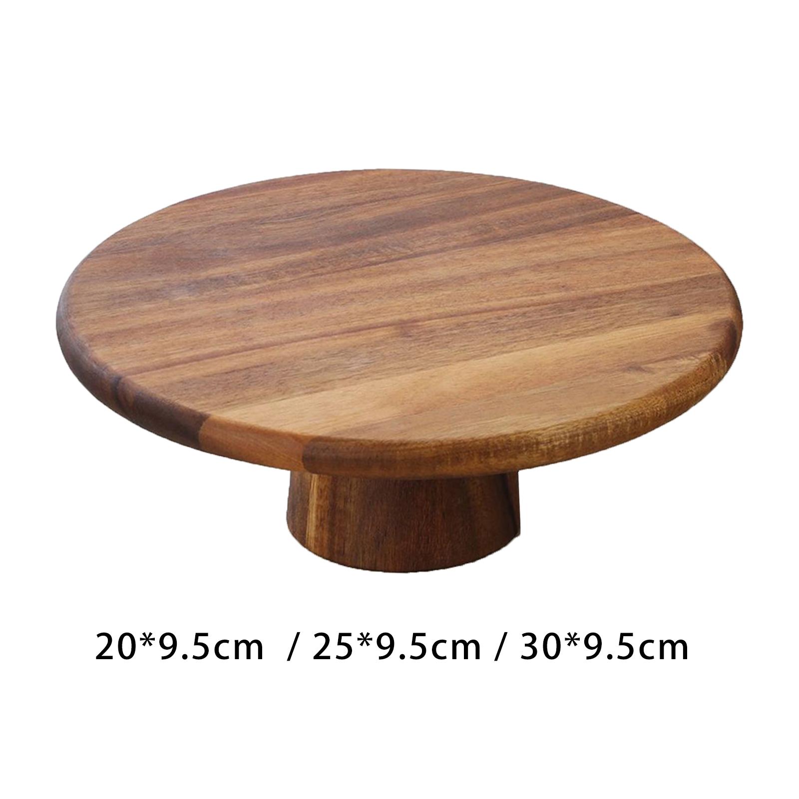 木製ケーキスタンド 多用途チーズボード サービングトレイ マ - Cake Board Round のレビューと価格