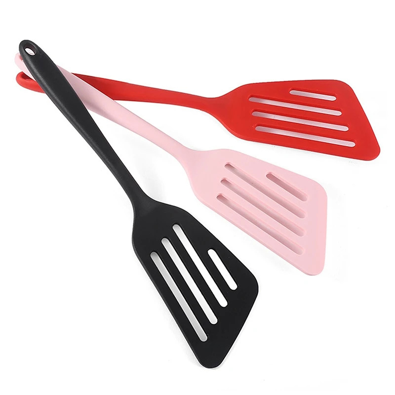1個入り キッチン用ノンスティックシリコンスパチュラ 魚や卵 - Offset Spatula Set のレビューと価格