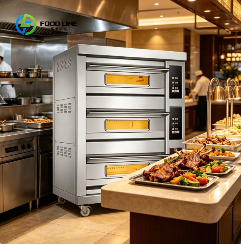 業務用オーブン ステンレス製電気式ベーキングオーブン パン屋 - Commercial Kitchen Baking Oven のレビューと価格