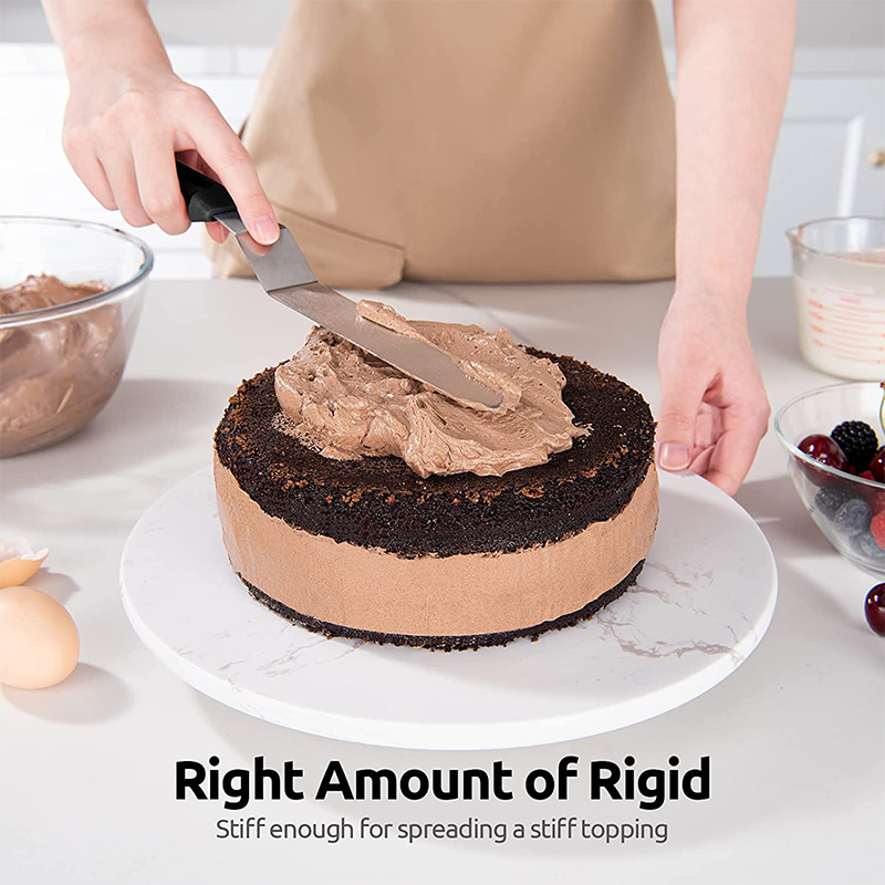 LMETJMA ケーキオフセットスパチュラ ステンレス鋼アイ - Offset Spatula Set のレビューと価格