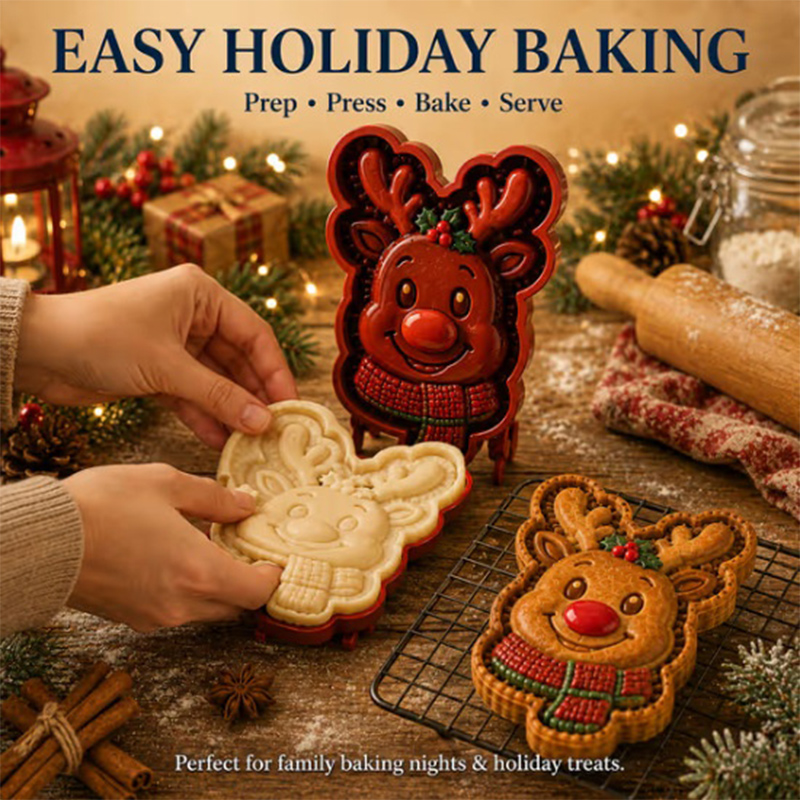 クリスマスをテーマにしたミニパイ型コレクション ポータブルで - Miniature Baking Kitchen のレビューと価格