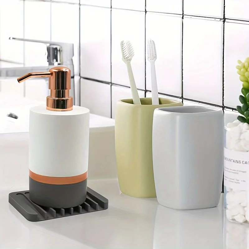 新しい1個入りシリコン製水切り石鹸置き、穴あけ不要、滑り止め - Kitchen Baking Tray Organizer のレビューと価格