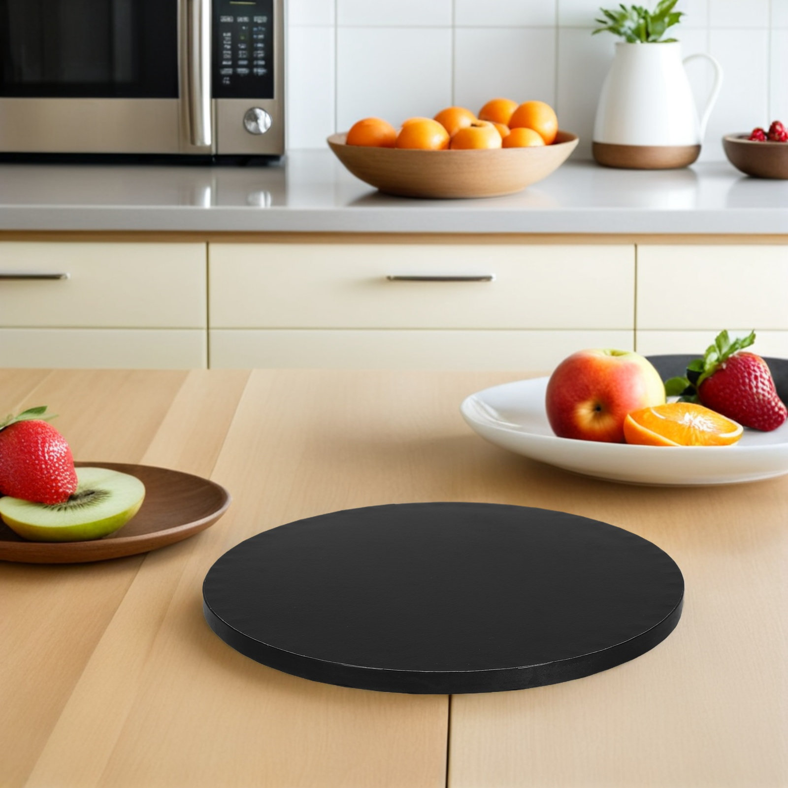 5枚入り、直径10インチの丸型ケーキボード。防水・耐油性があ - Cake Board Round のレビューと価格