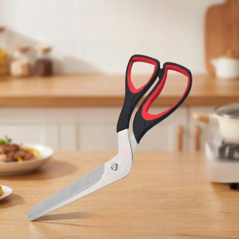 ステンレス製ピザはさみ、取り外し可能なキッチンはさみ、フード - Kitchen Shears In Baking のレビューと価格