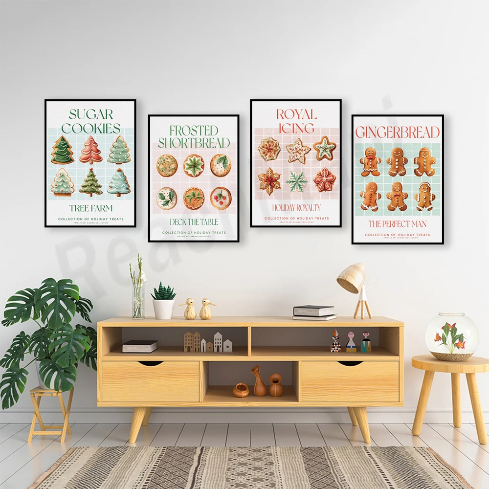 クリスマスアートホリデーベーキングシーズン、クリスマスクッキ - Kitchen And Baking Life のレビューと価格