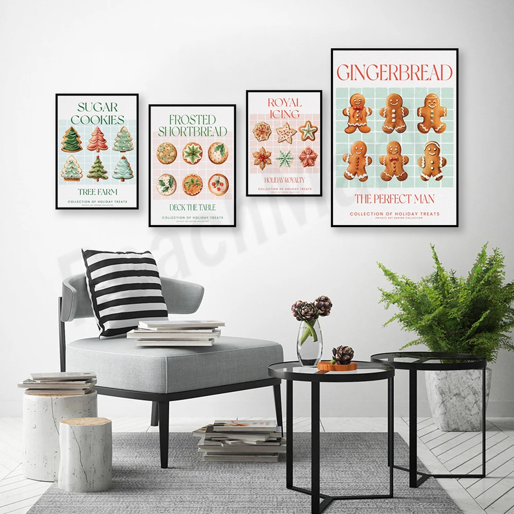 クリスマスアートホリデーベーキングシーズン、クリスマスクッキ - Kitchen And Baking Life のレビューと価格