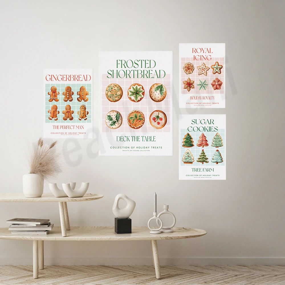 クリスマスアートホリデーベーキングシーズン、クリスマスクッキ - Kitchen And Baking Life のレビューと価格