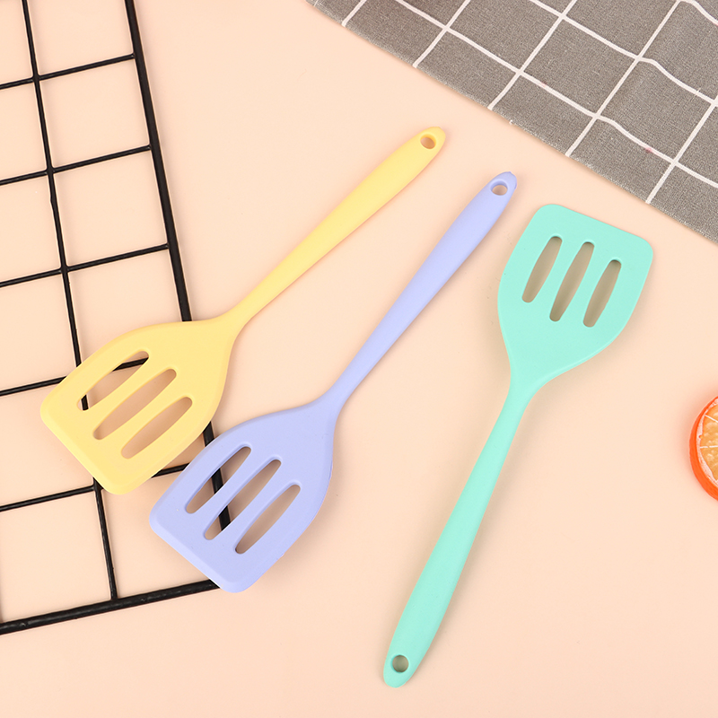 1PC プロフェッショナルシリコンエッグ＆フィッシュスパチュ - Offset Spatula Set のレビューと価格